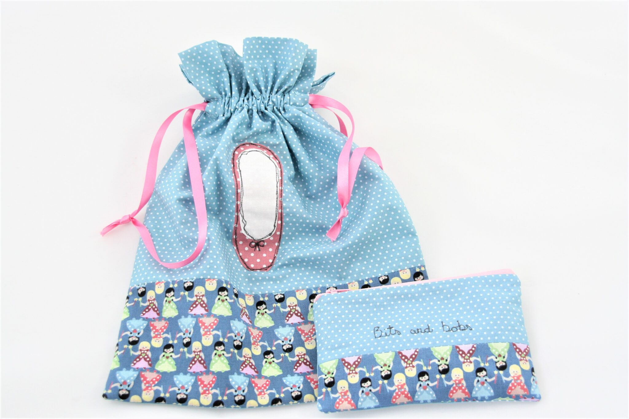 ballet shoe bags personalized