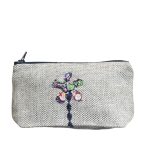 Irish Linen Zip Bag (small)