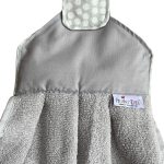 Magnetic Towel - Grey geometric - Image 3