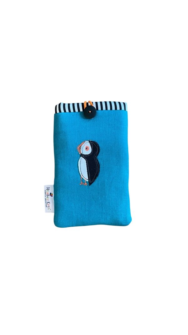 Glasses/Phone Case - Puffin