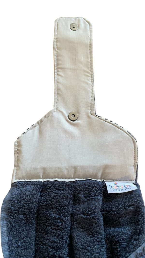 Magnetic Towel - navy/ striped top - Image 2